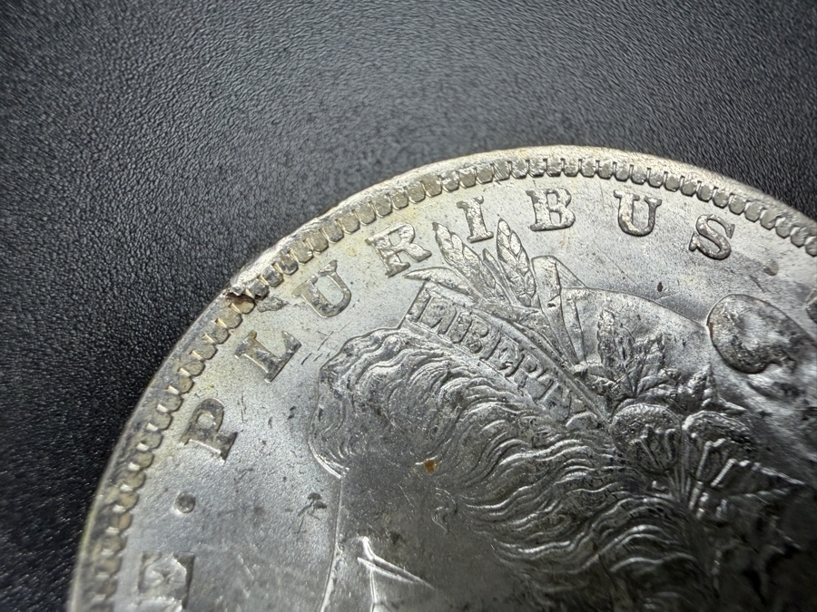 1885 O Brilliant Uncirculated Morgan Silver Dollar [Photo 3]