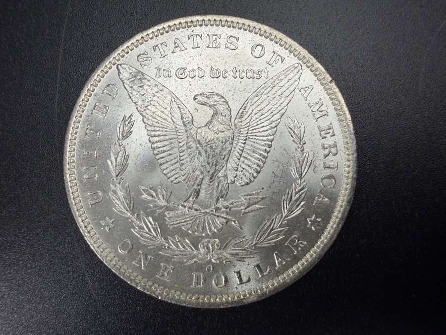 1885 O Brilliant Uncirculated Morgan Silver Dollar [Photo 3]