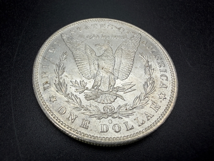 1885 O Brilliant Uncirculated Morgan Silver Dollar [Photo 4]