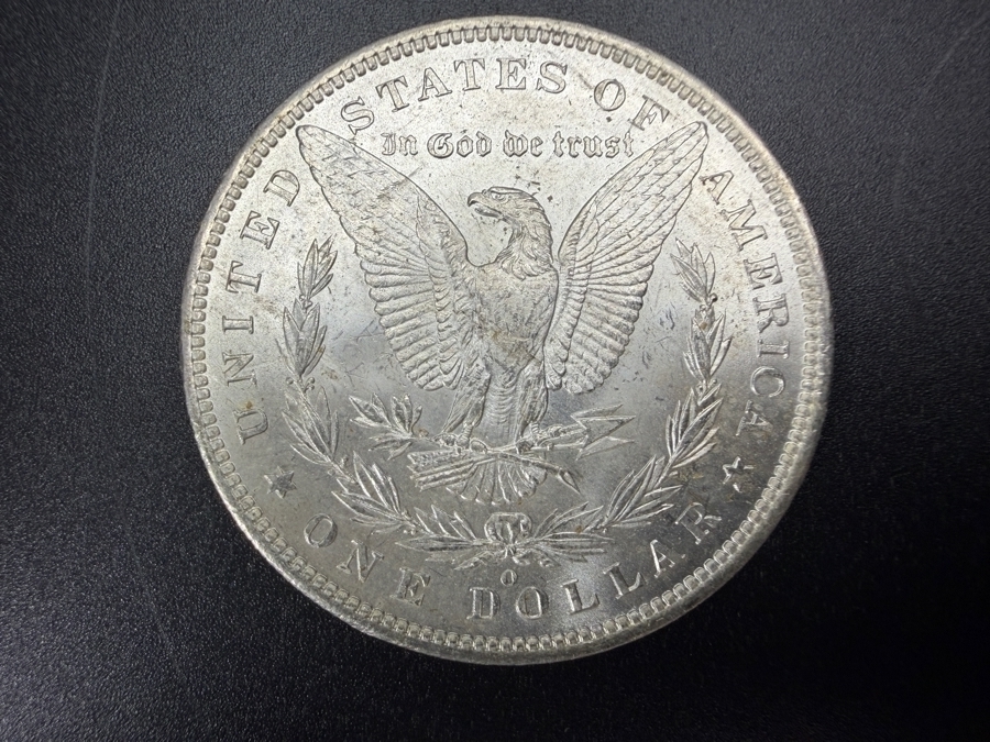 1885 O Brilliant Uncirculated Morgan Silver Dollar [Photo 3]