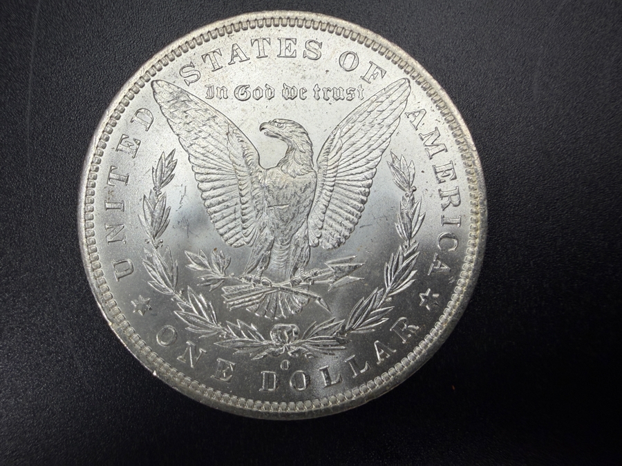 1885 O Brilliant Uncirculated Morgan Silver Dollar [Photo 3]