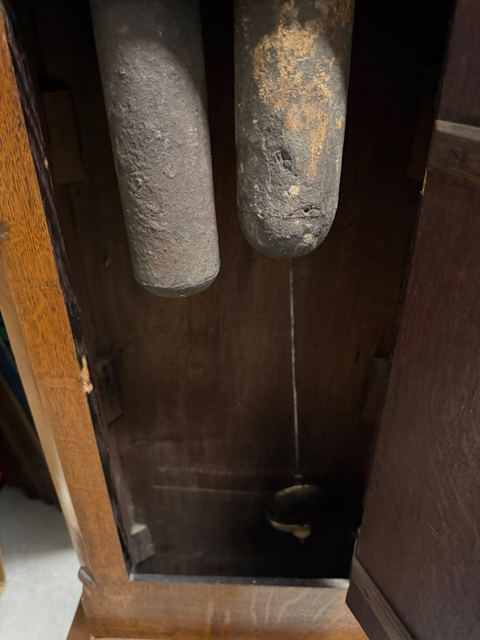 Antique Federal Tall Longcase Clock Tyte of Wells, Somerset, England 18W X 85.5H Estimate $1,500-$2,000 [Photo 12]