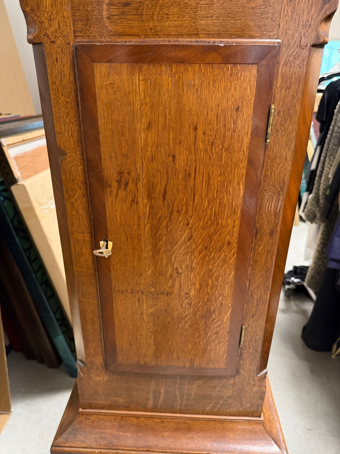 Antique Federal Tall Longcase Clock Tyte of Wells, Somerset, England 18W X 85.5H Estimate $1,500-$2,000 [Photo 11]