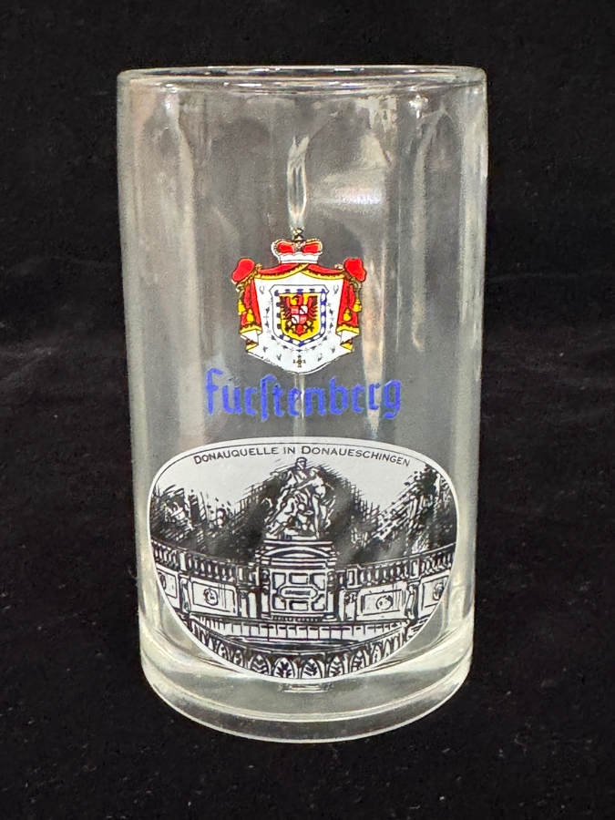 Set of 4 Vintage German Furstenberg Donauquelle Beer Mugs 4.75'H [Photo 3]