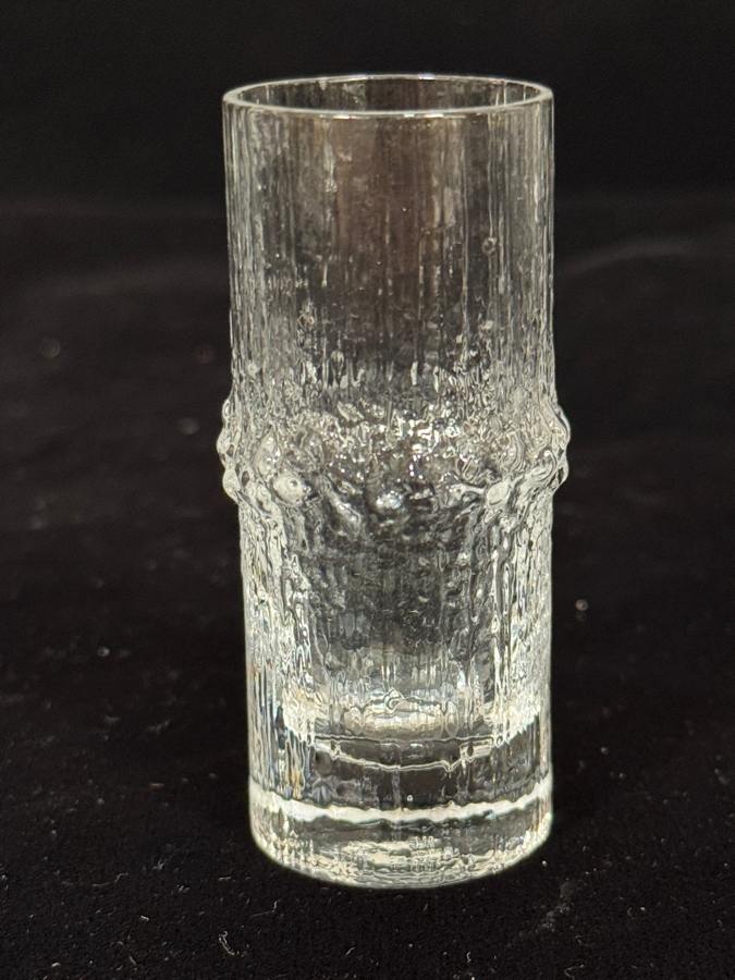 Vintage MCM Iittala Niva Cordial Shot Glasses Tapio Wirkkala Finland 3'H [Photo 4]