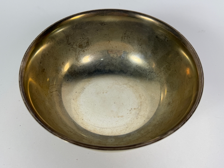 Gorham Sterling Silver Paul Revere Footed Bowl 6.5W X 3.5H 453.7 (Silver Melt Value $906) [Photo 3]