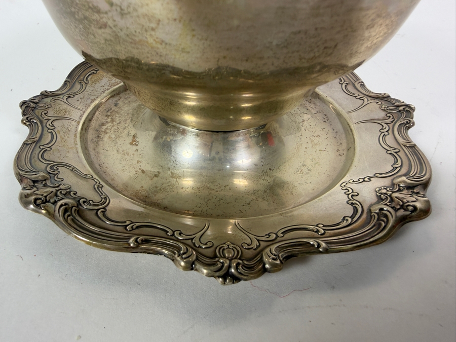 Gorham Sterling Silver Bowl with Underplate 6W X 3H 190.3g ($380 Melt Value) [Photo 3]