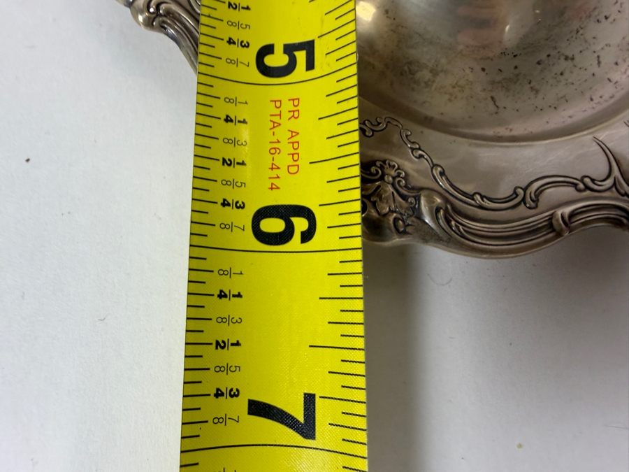 Gorham Sterling Silver Bowl with Underplate 6W X 3H 190.3g ($380 Melt Value) [Photo 7]