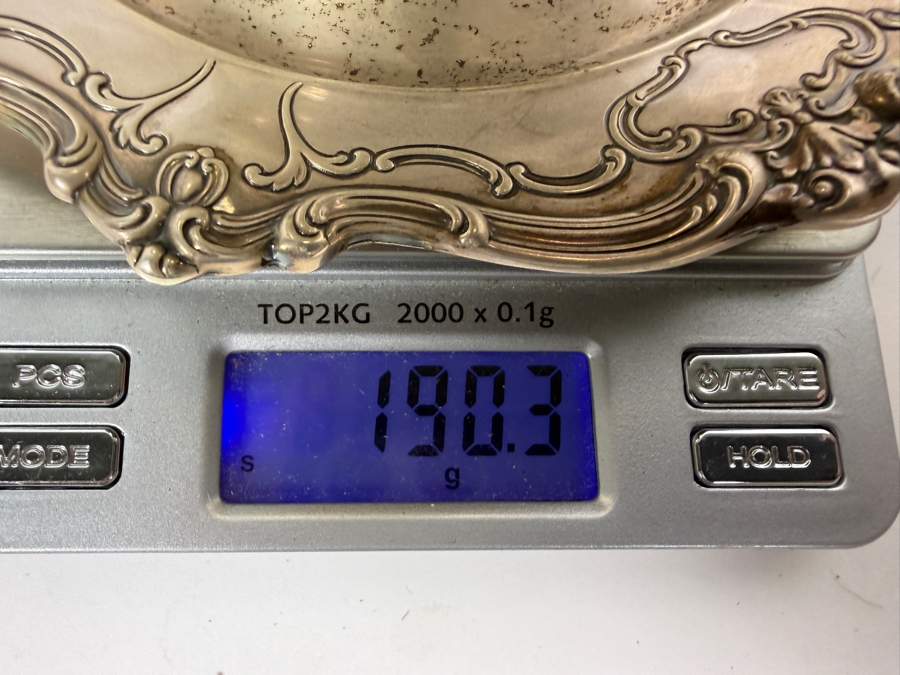 Gorham Sterling Silver Bowl with Underplate 6W X 3H 190.3g ($380 Melt Value) [Photo 9]