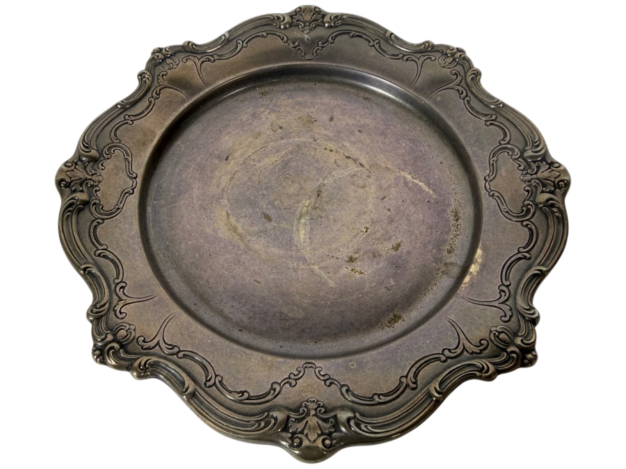 Gorham Sterling Silver Plate 6.25'W 96.3g ($192 Melt Value)