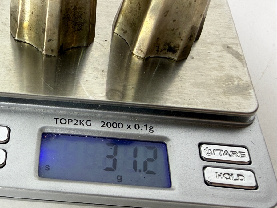 Sterling Silver Shakers 31.2g (Silver Melt Value $62) [Photo 3]