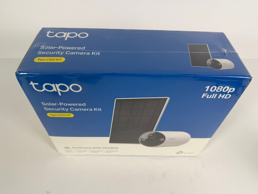 Tp Link Tapo SolarCam C402 Kit Wireless Outdoor 1080p Full HD Security Camera System With Solar Panel Boxed [Photo 2]