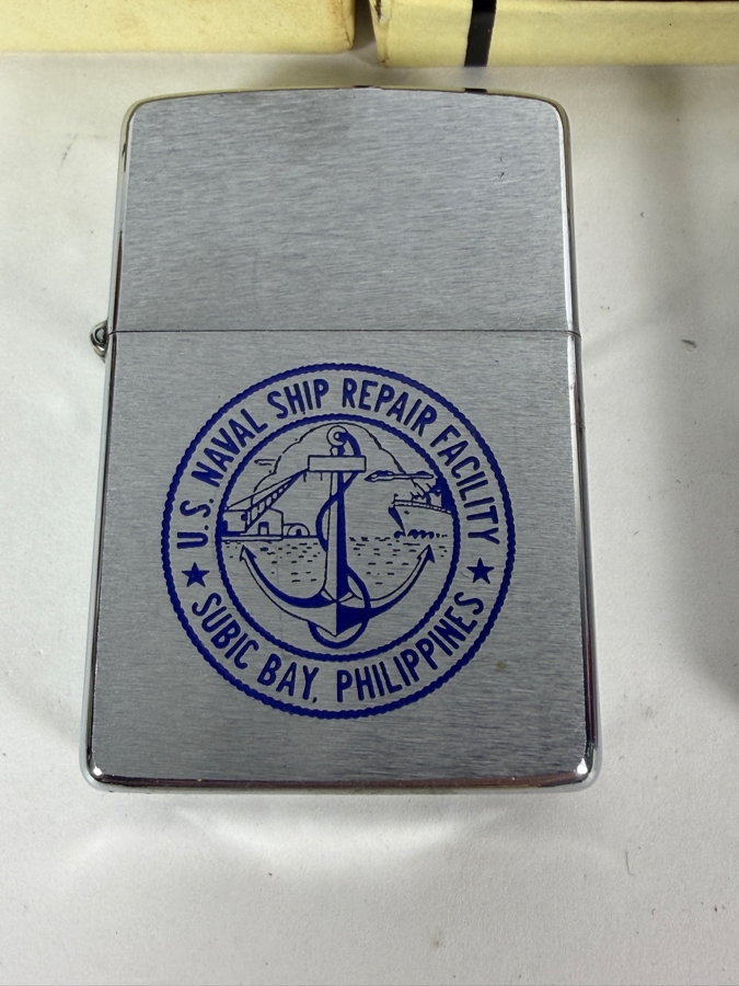 Collection Of Five Vintage US Navy And Royal Canadian Navy Military Commemorative Zippo Lighters [Photo 5]
