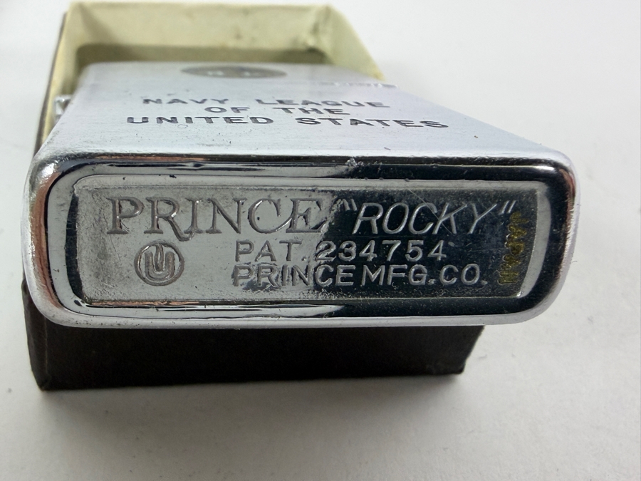 Collection Of Four Vintage US Navy Ship And Naval Organization Commemorative Lighters [Photo 8]
