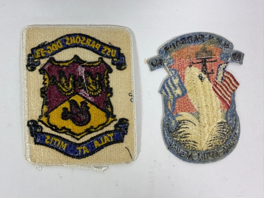 Pair Of Vintage Cold War US Navy USS Parsons DD949 And DDG33 Guided Missile Destroyer Uniform Patches [Photo 4]