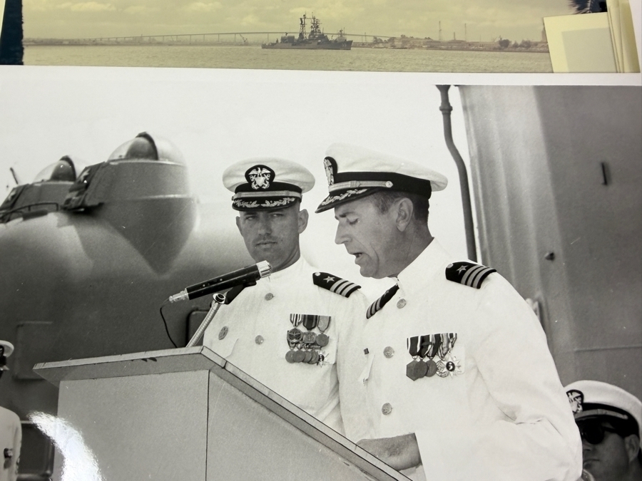 Collection Of Vintage Vietnam War USS Parsons DDG33 Change Of Command And Shipboard Photograph Archives From The Capt James F Kelly Jr Estate [Photo 9]