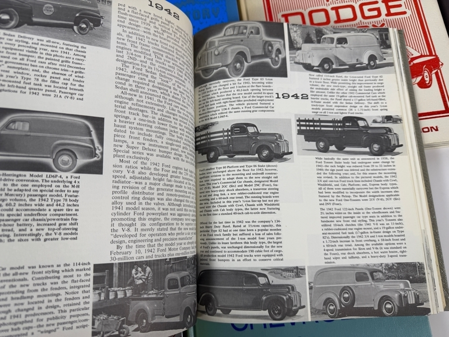 Collection Of Seven Crestline Publishing Crestline Automotive History Hardcover Books Including Ford Chevrolet And Chrysler [Photo 8]