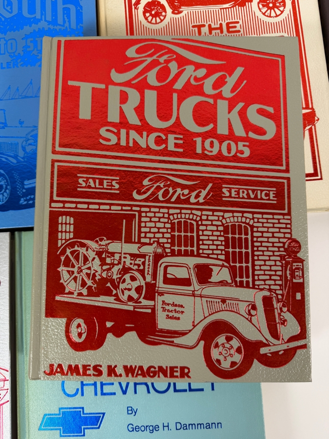 Collection Of Seven Crestline Publishing Crestline Automotive History Hardcover Books Including Ford Chevrolet And Chrysler [Photo 2]