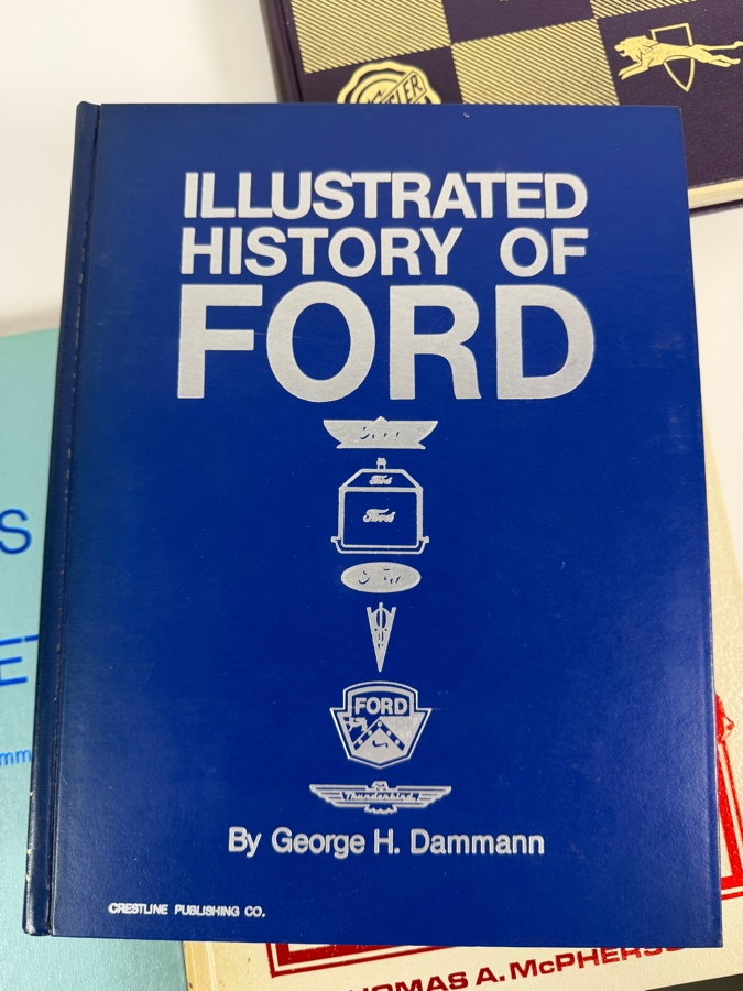 Collection Of Seven Crestline Publishing Crestline Automotive History Hardcover Books Including Ford Chevrolet And Chrysler [Photo 15]