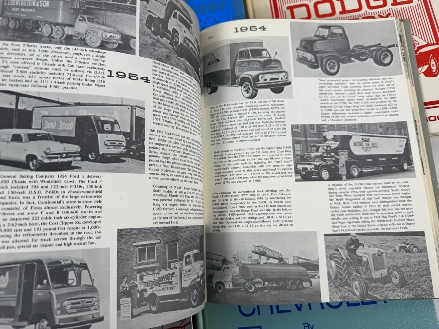Collection Of Seven Crestline Publishing Crestline Automotive History Hardcover Books Including Ford Chevrolet And Chrysler [Photo 7]