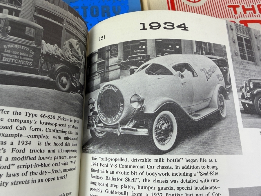 Collection Of Seven Crestline Publishing Crestline Automotive History Hardcover Books Including Ford Chevrolet And Chrysler [Photo 10]