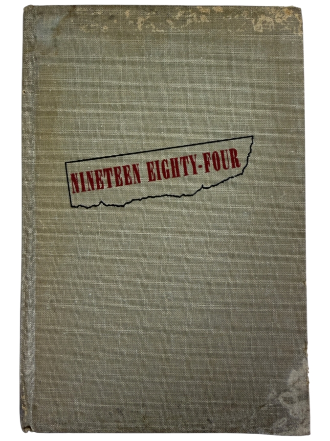 Nineteen Eighty-Four By George Orwell 1949 First American Edition Hardcover Novel