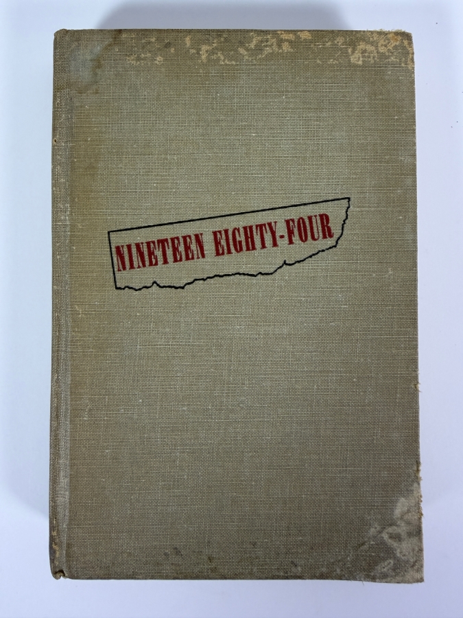 Nineteen Eighty-Four By George Orwell 1949 First American Edition Hardcover Novel [Photo 2]