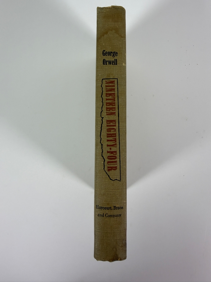 Nineteen Eighty-Four By George Orwell 1949 First American Edition Hardcover Novel [Photo 3]