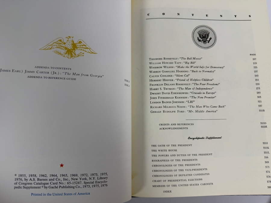 The Presidents of the United States 2-Volume Commemorative Box Set By John And Alice Durant [Photo 3]