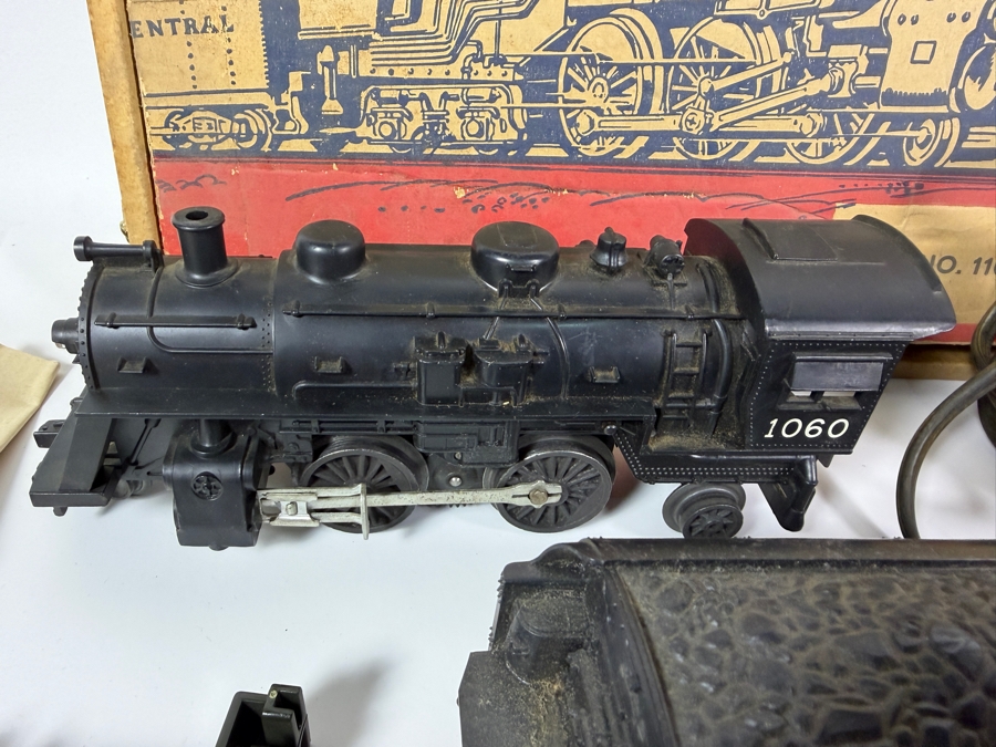 Vintage Lionel Postwar O-27 Gauge Steam Freight Train Set Featuring No. 1060 Scout Locomotive and Components [Photo 3]