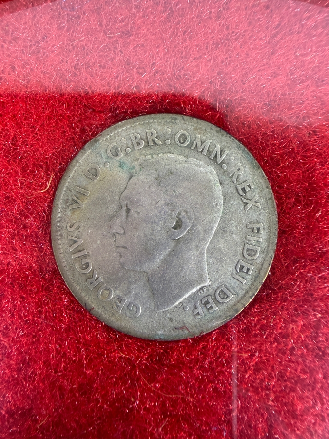 Framed Mixed Collection Of Vintage Australian Pre-Decimal And Great Britain Coins [Photo 9]