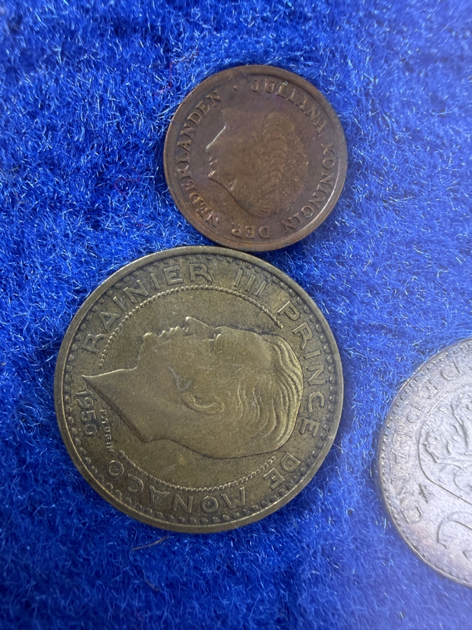 Framed Historical Collection Of Swiss Franc And Rappen Coins [Photo 10]