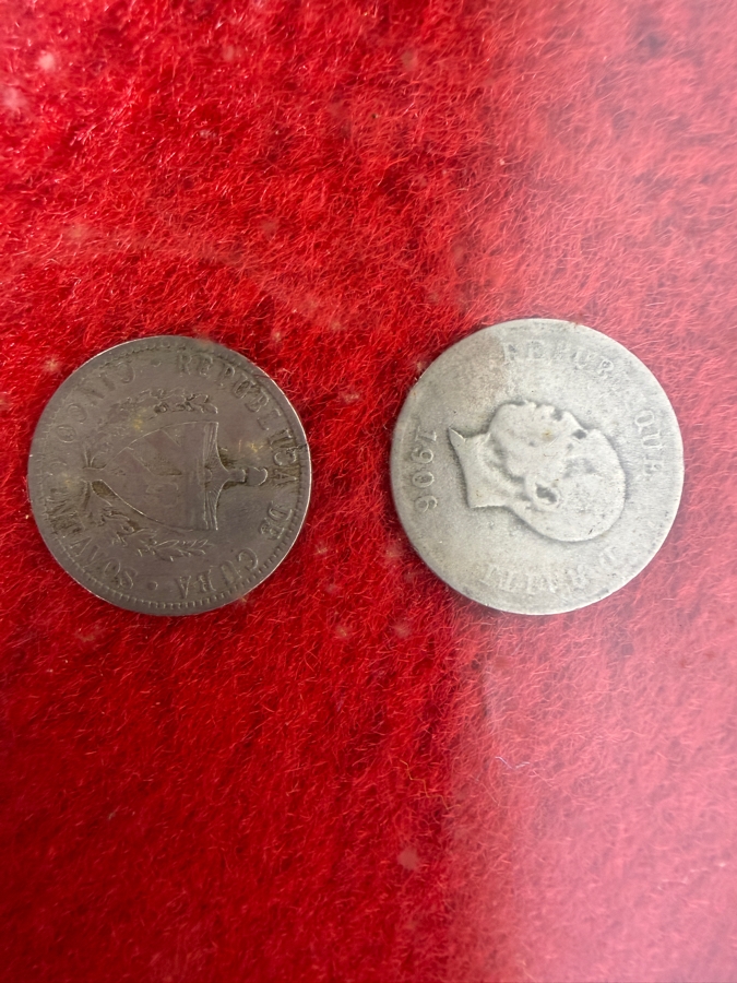 Framed Vintage International Coin Collection Featuring Chilean Pesos [Photo 3]