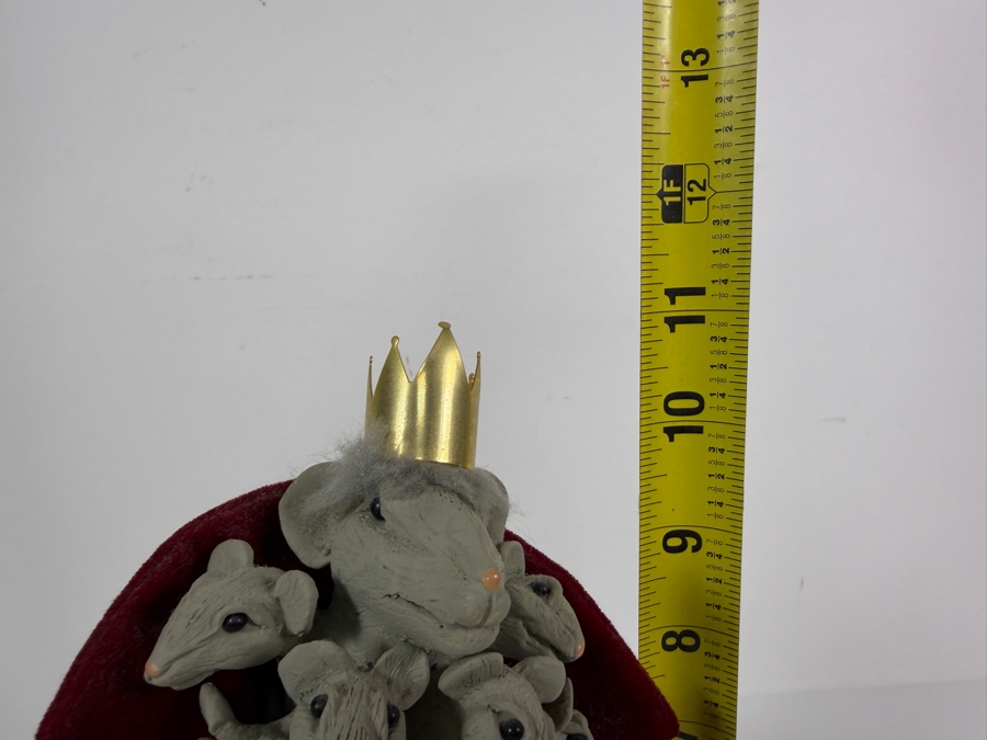 Byers Choice The Nutcracker Series Seven Headed Mouse King First Edition 1997 Holiday Figurine [Photo 5]
