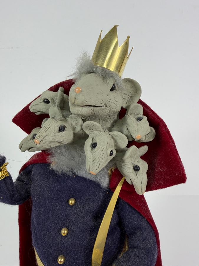 Byers Choice The Nutcracker Series Seven Headed Mouse King First Edition 1997 Holiday Figurine [Photo 2]