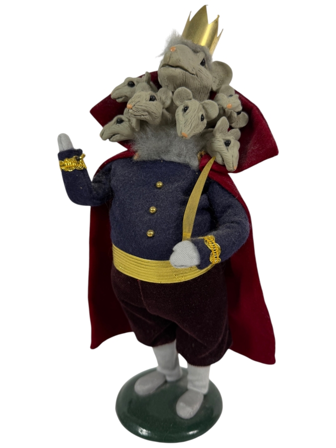 Byers Choice The Nutcracker Series Seven Headed Mouse King First Edition 1997 Holiday Figurine