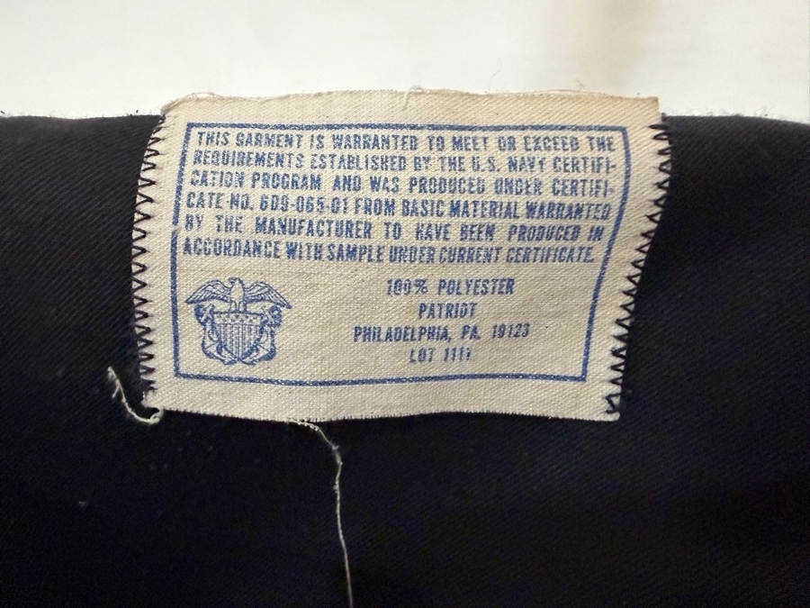James F Kelly Jr's United States Navy Captain Rank O6 Line Officer Service Dress Blue Uniform Suit Set By Patriot Weintraub Brothers Company [Photo 6]
