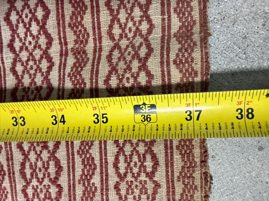 Just Added - Vintage Handwoven Laotian Textile 37 X 61 [Photo 5]
