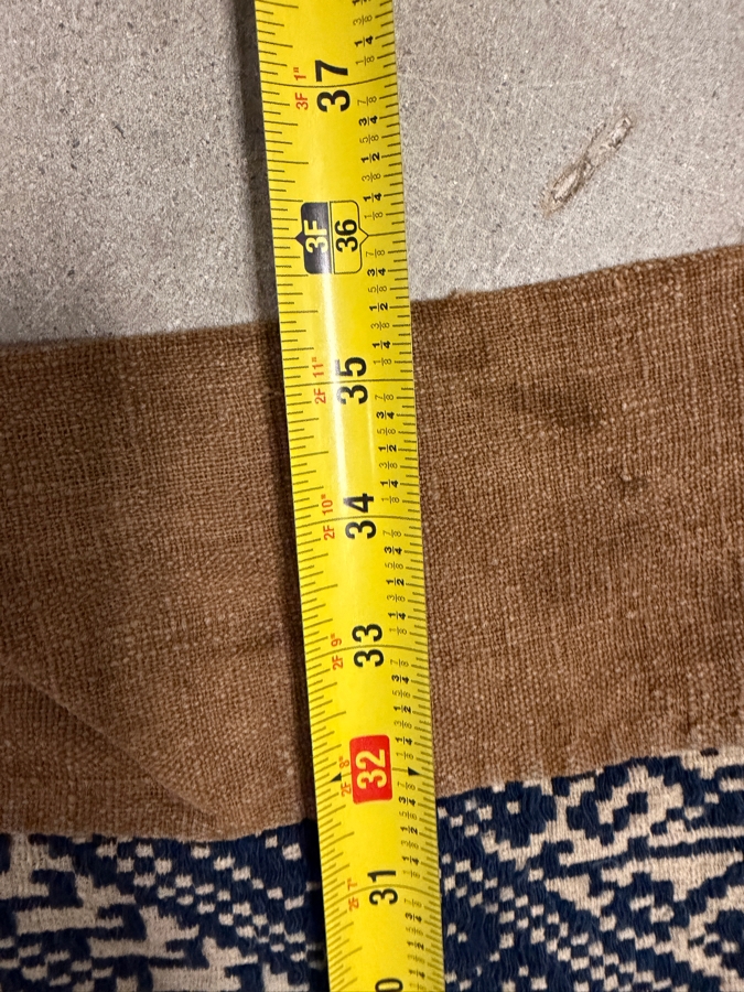 Just Added - Vintage Handwoven Laotian Textile 35.5 X 61 [Photo 4]
