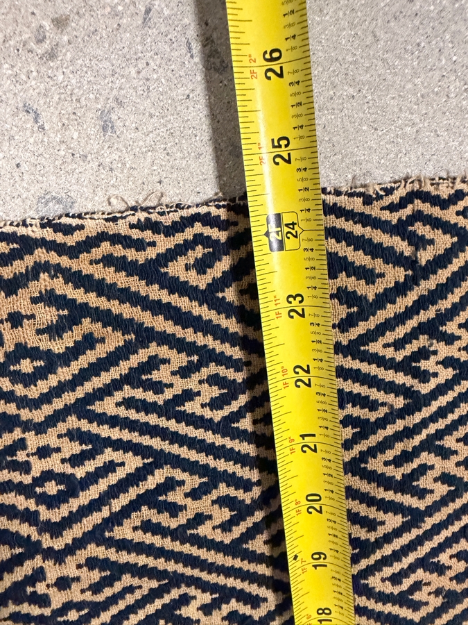 Just Added - Vintage Handwoven Laotian Textile 24.5 X 56 [Photo 4]