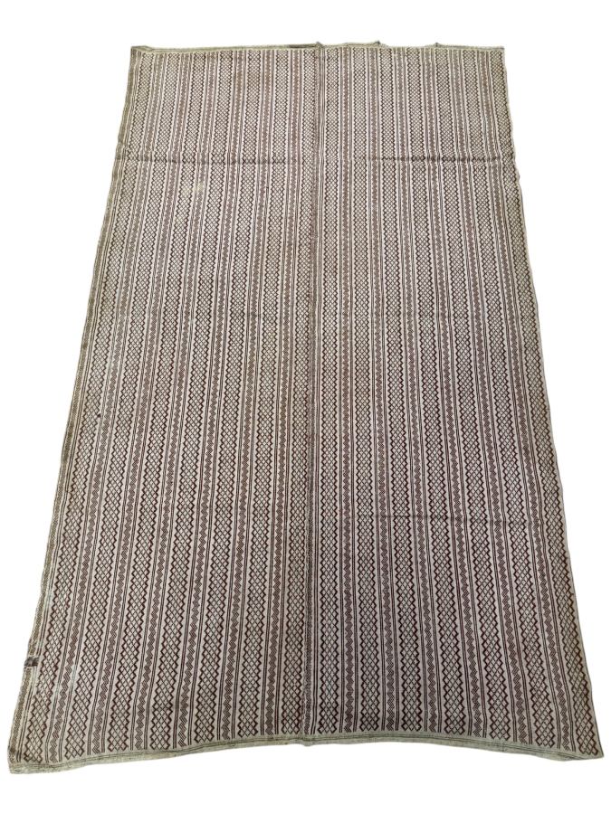 Just Added - Vintage Handwoven Laotian Textile 37 X 61