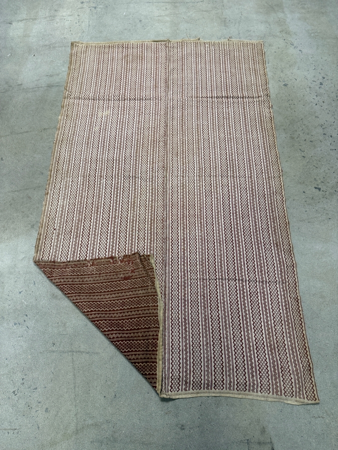 Just Added - Vintage Handwoven Laotian Textile 37 X 61 [Photo 4]