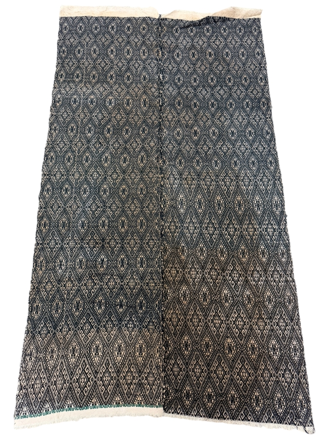 Just Added - Vintage Handwoven Laotian Textile 30 X 54