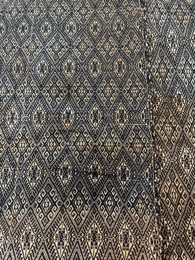 Just Added - Vintage Handwoven Laotian Textile 30 X 54 [Photo 2]