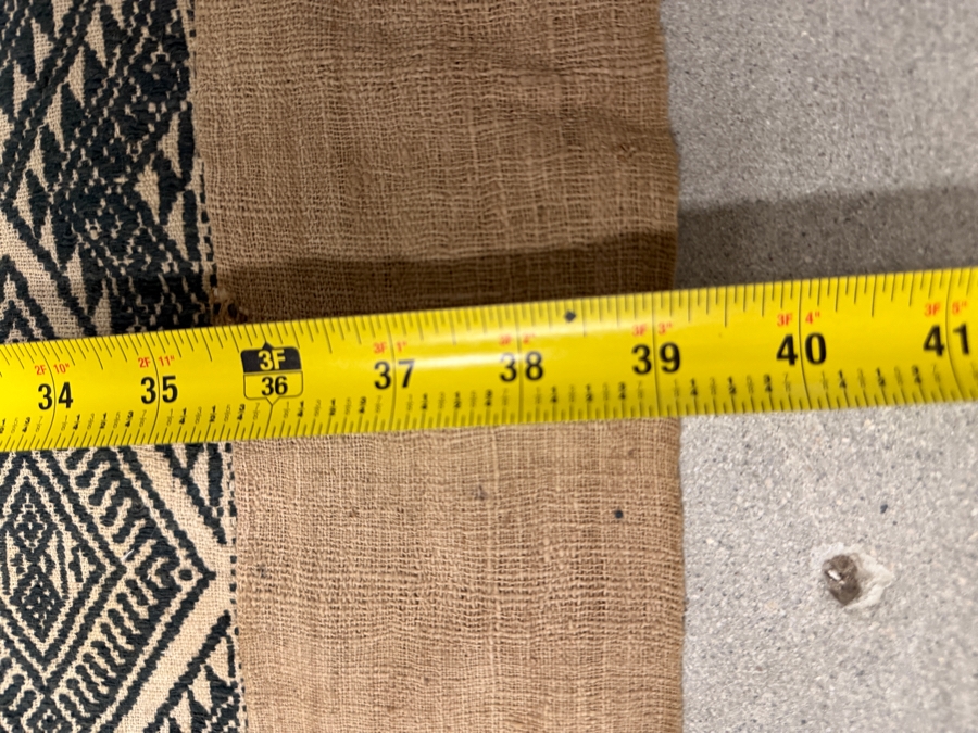 Just Added - Vintage Handwoven Laotian Textile 39 X 66.5 [Photo 5]