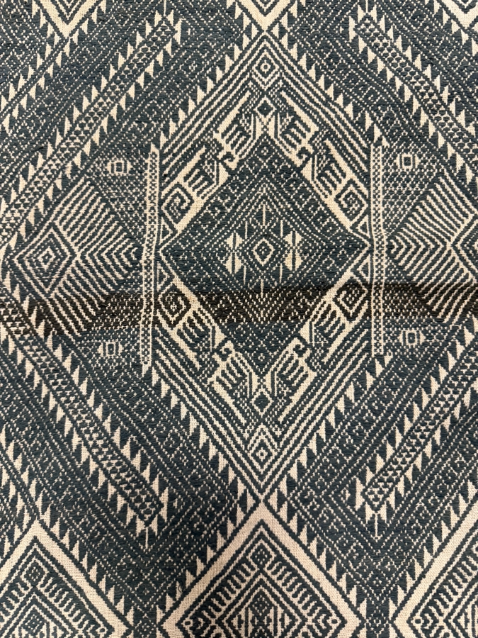 Just Added - Vintage Handwoven Laotian Textile 39 X 66.5 [Photo 3]
