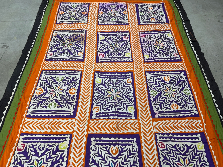 Just Added - Vintage Banjara Wall Hanging from India 65 X 96 [Photo 3]