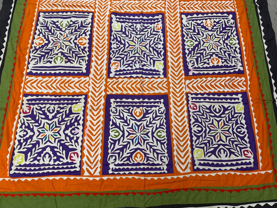 Just Added - Vintage Banjara Wall Hanging from India 65 X 96 [Photo 2]