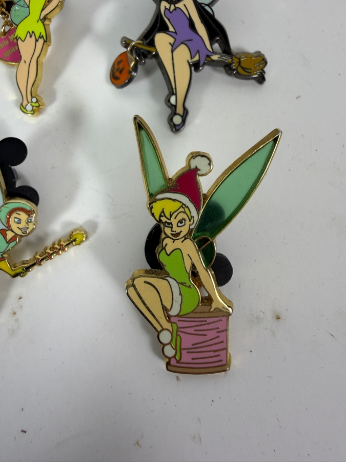 (4) Disney Tinker Bell Trading Pins [Photo 2]
