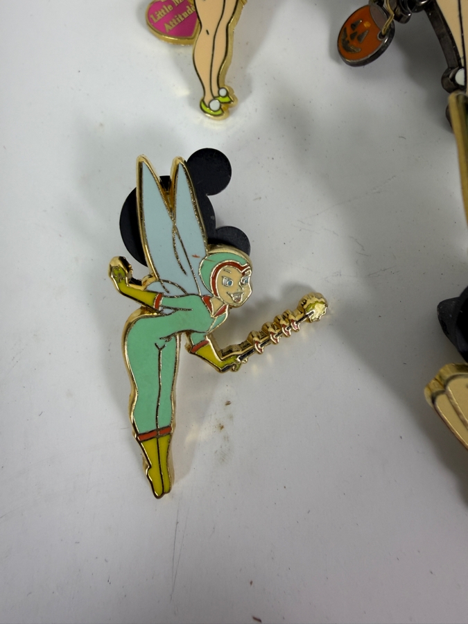 (4) Disney Tinker Bell Trading Pins [Photo 5]
